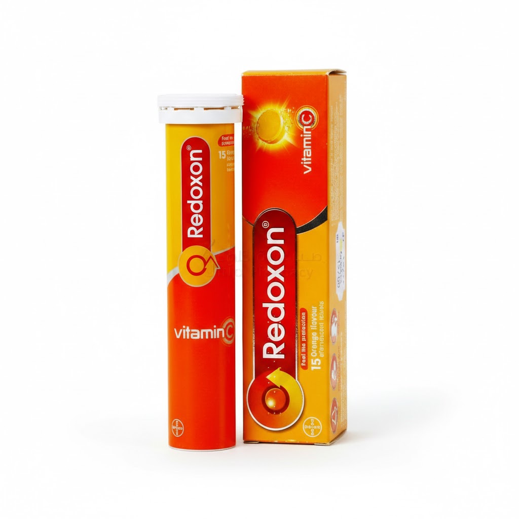 Redoxon Effervescent Vitamin C & Zinc Tablets – 15 Count