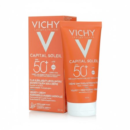 Vichy Ideal Soleil Face SPF50 Dry Touch Sunscreen – 50ml High Protection Mattifying Care
