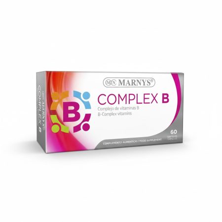Marnys Vitamin B Complex Capsules – 60 Capsules for Energy & Nervous System Support