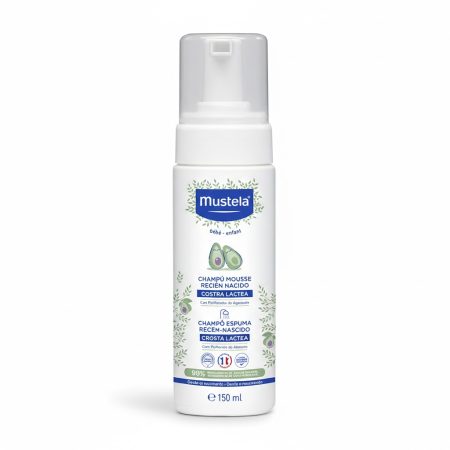 Mustela Foam Shampoo for Newborns 150ml – Gentle Cradle Cap Care