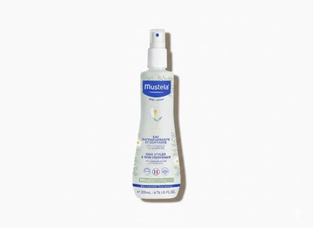 Mustela Hair Styler & Skin Freshener Spray 200ml – Gentle Styling & Refreshing Mist