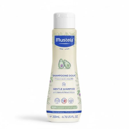 Mustela Gentle Shampoo 200ml – Mild Hair & Scalp Care for Babies