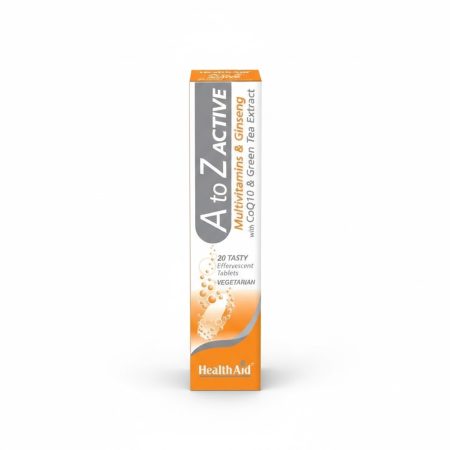 Health Aid  A to Z Active Multivitamins – 20 Effervescent Tablets