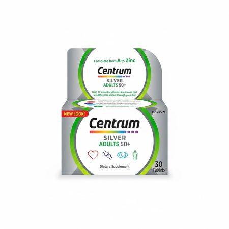 Centrum Silver Adults 50+ Multivitamin & Mineral Supplement Tablets – 30 Count