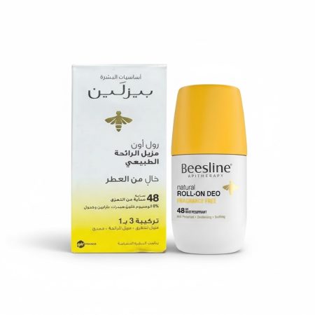 Beesline Natural Deo Roll-On – Fragrance-Free, 50ml
