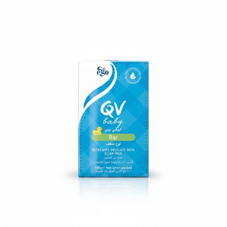 Ego QV Baby Gentle Cleansing Bar 100g – Soap-Free Formula for Sensitive Skin