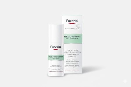 Eucerin DermoPurifyer Oil Control Adjunct Soothing Cream – Acne-Prone Skin Care 50ml