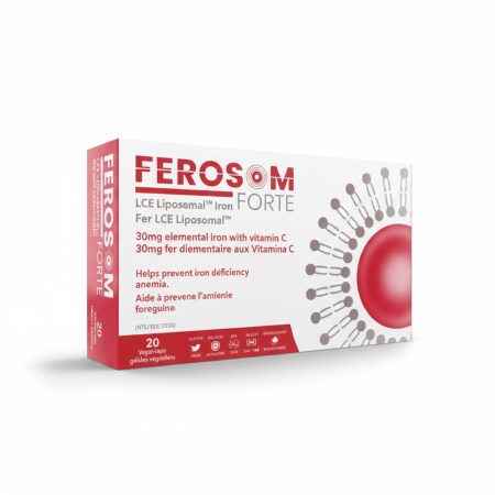 Ferosom Forte Iron Capsules – 20 Capsules | Daily Iron & Nutritional Support