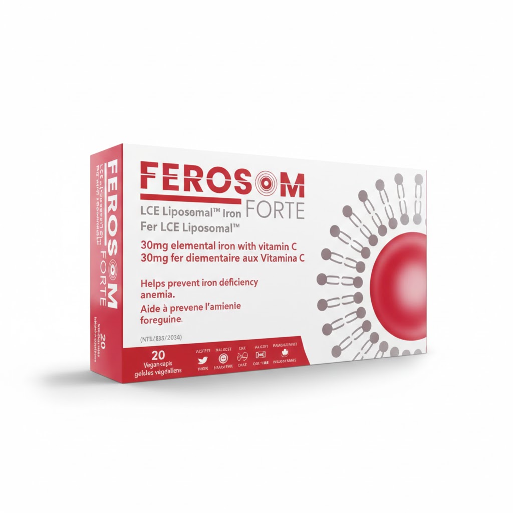 Ferosom Forte Iron Capsules – 20 Capsules | Daily Iron & Nutritional Support