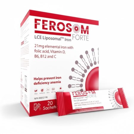 Ferosom Forte Iron Supplement Sticks – 20 Oral Sticks | Iron & Vitamin Support