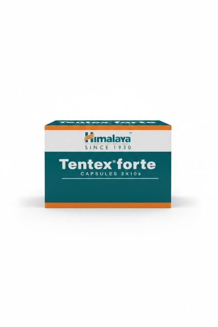 Himalaya Tentex Forte Capsules – Herbal Support for Male Vitality and Performance (30 Capsules)