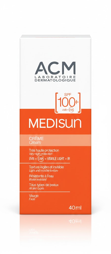 ACM Medisun Medisun Cream SPF100+ – 40ml Maximum Sun Protection & Sensitive Skin Care