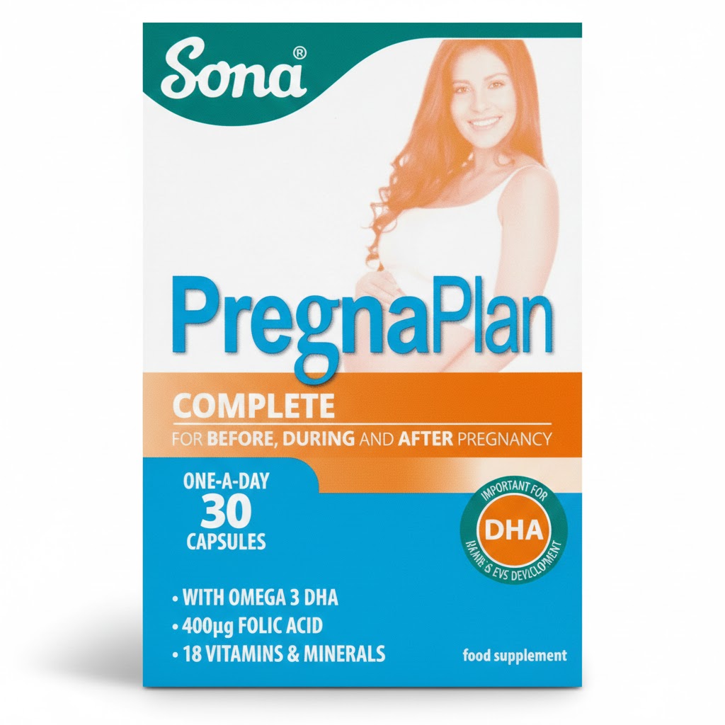 Sona Pregna Plan Capsules – Preconception Nutritional Support for Women (30 Capsules)