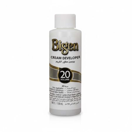 Bigen Cream Developer 20 Volume – 118ml Professional Hair Coloring Activator