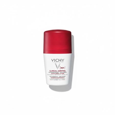 Vichy Deo Roll-On Red Cap 96H – Anti-Perspirant for Women, 50ml