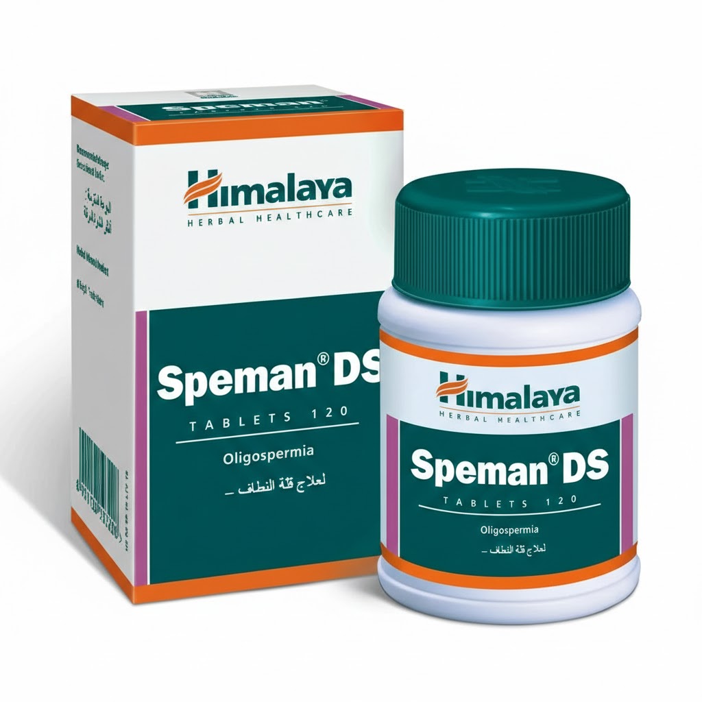 Himalaya Speman DS Tablets – Advanced Herbal Formula for Male Reproductive Health (120 Tablets)