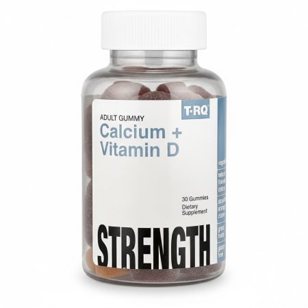TRQ Calcium + Vitamin D Gummies 30’s – Bone & Teeth Support Supplement