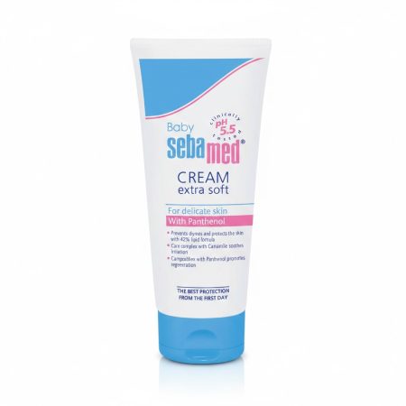 Sebamed Baby Cream Extra Soft 200ml – pH 5.5 Gentle Moisturizing Cream for Delicate Skin