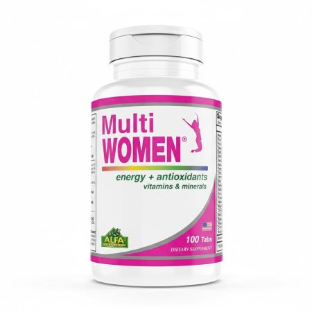 Alfa Multi Women Multivitamin & Mineral Supplement Tablets – 100 Count