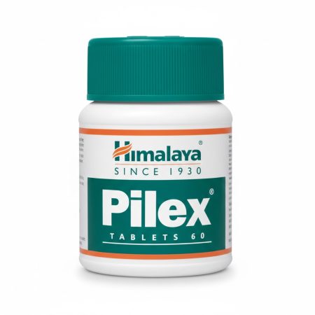 Himalaya Pilex Tablets – Herbal Support for Anorectal Health and Comfort (60 Tablets)