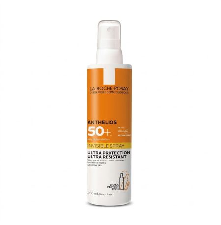 La Roche-Posay Anthelios Shaka Spray SPF 50+ 200ml – High Protection Sun Spray for Face & Body