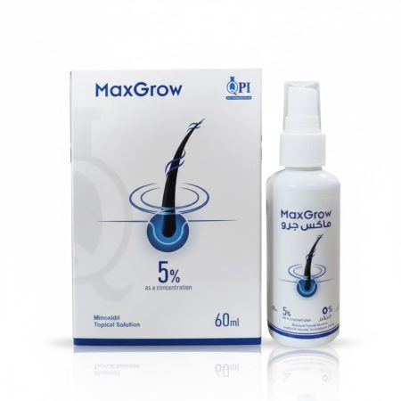 Maxgrow 5% Topical Solution 60 ml – Minoxidil Hair Regrowth Treatment for Men