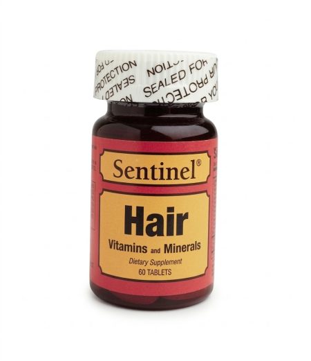 Sentinel Hair Tablets 60 Count – Daily Hair Health & Strength Support Supplement