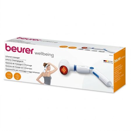 Beurer MG 40 Infrared Massager – Handheld Body Massager with Heat Function