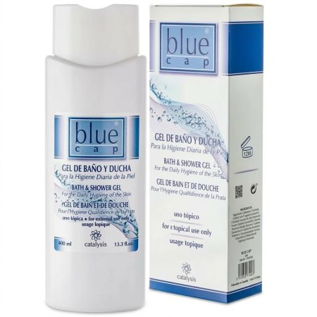 Blue Cap Bath & Shower Gel – Gentle Cleansing Shower Gel for Sensitive and Dry Skin – 400 ml