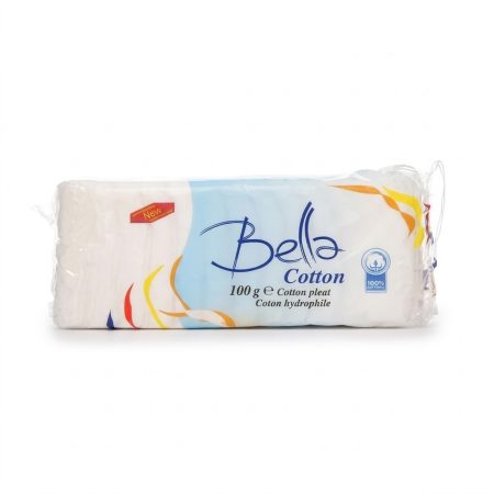 Bella Cotton Pleat – Soft Absorbent Cotton Pleats for Personal & Baby Care, 100 g