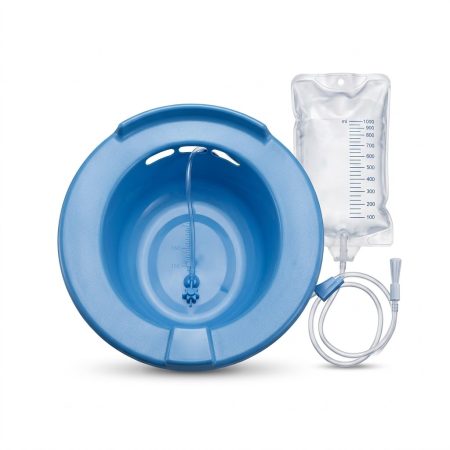 Sitz Bath Tub with Water Bag – Portable Toilet Sitz Bath Basin for Personal Hygiene Care