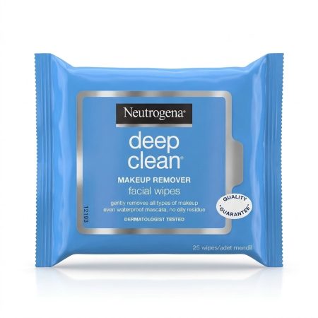 Neutrogena Dual-Action Makeup Remover Oil-Free Wipes – 25 Count
