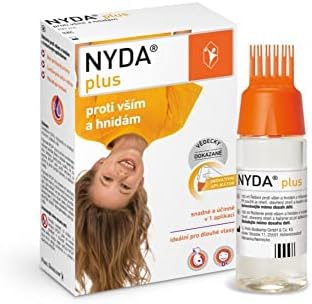 Nyda Plus Anti-Lice Solution – 100 ml, Effective Lice & Nit Removal