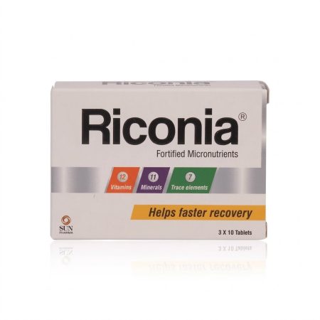 Riconia Tablets – Acid Reducer & Digestive Comfort Support – 30 Tablets