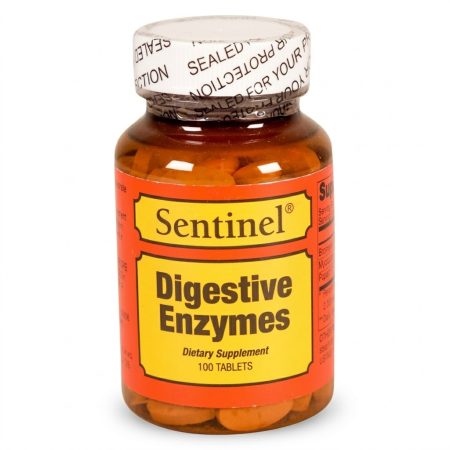 Sentinel Digestive Enzyme Papaya Tablets – 100 Count