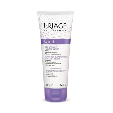 Uriage Gyn-8 Cleansing Gel – Soothing Intimate Hygiene Cleanser – 100 ml