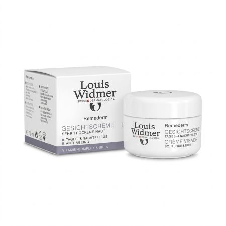 Louis Widmer Remederm Face Cream – Intensive Moisturizing and Restorative Face Cream for Dry to Very Dry Skin – 50 ml