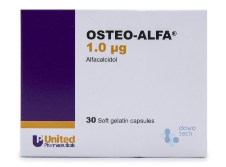 Osteo-Alfa 1mg Capsules – Bone Health Support – 30 Capsules