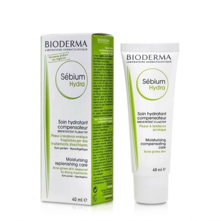Bioderma Sébium Hydra Moisturising Compensating Care 40 ml – Hydrating Cream for Acne-Prone and Dry Skin