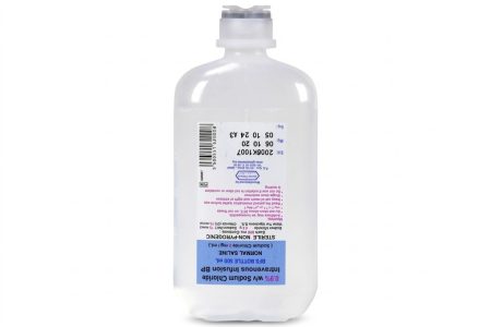 0.9% Sodium Chloride Intravenous Infusion 500ml – Sterile Saline Solution by Ibn Al Hayt