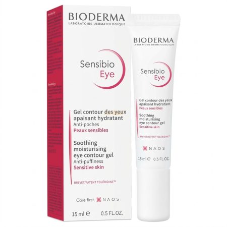 Bioderma Sensibio Eye Contour Gel – Soothing & Hydrating Gel for Sensitive Eyes – 15 ml