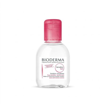 Bioderma Sensibio H2O Micellar Cleansing Water 100 ml – Gentle Daily Cleanser & Makeup Remover for Sensitive Skin
