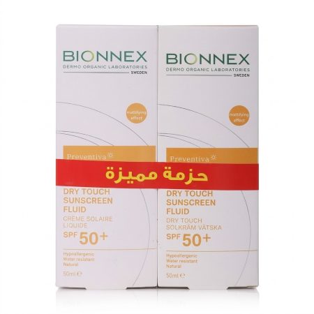 BIONNEX Prevent Dry Touch Sunscreen SPF 50+ – 50ml Bundle