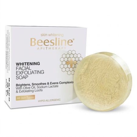 Beesline Whitening Facial Exfoliating Soap 60 g – Gentle Brightening & Exfoliating Face Soap