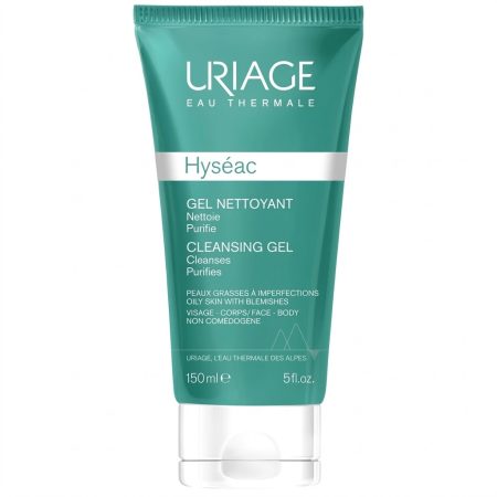 Uriage Hyseac Anti-Blemish Cleansing Gel – Gentle Foaming Cleanser for Oily & Acne-Prone Skin – 150 ml