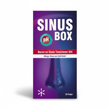 SinusBox Nose & Sinus Cleanser Kit – 25 Pre-Measured Saline Sachets for Nasal Irrigation