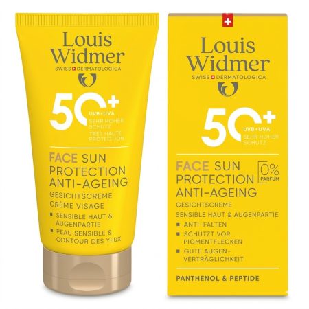 Louis Widmer Anti-Aging Face Sun Protection Cream SPF 50+ – Non-Perfumed