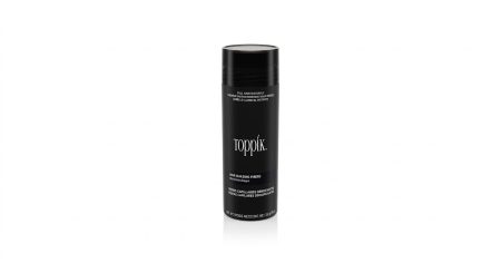 Toppik Hair Building Fibers Black 55g – Keratin Hair Thickening Fibers for Fuller-Looking Hair