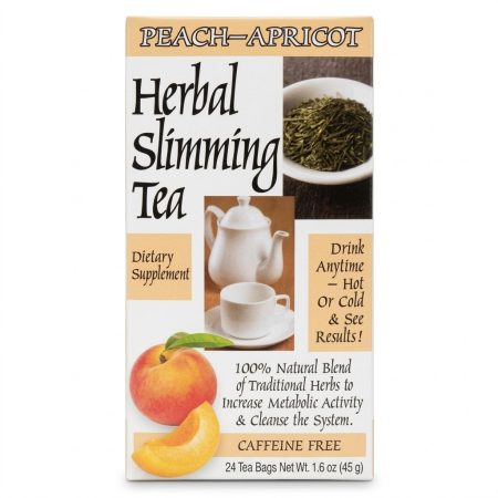 21st Century Slimming Herbal Tea Peach & Apricot Flavor – 24 Tea Bags