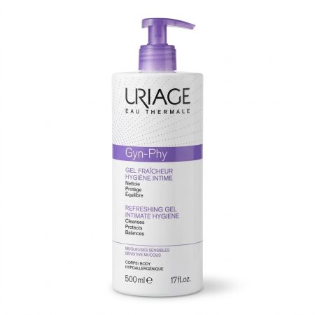 Uriage Gyn-Phy Refresh Gel FP – Gentle Feminine Hygiene Wash – 500 ml